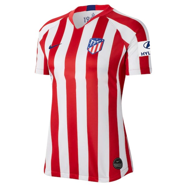 Camiseta Atlético Madrid 1ª Kit Mujer 2019 2020 Rojo